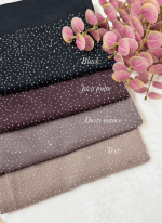 SWISS COTTON SILVER STONE HIJAB (ELORA EXCLUSIVE) - Image 4